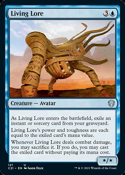 Living Lore (Commander 2021 Strixhaven) Near Mint