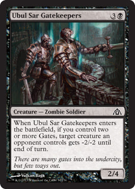 Ubul Sar Gatekeepers (Dragon's Maze) Near Mint Foil
