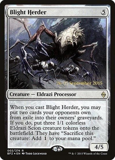 Blight Herder (Promos: Prerelease Cards) Medium Play Foil