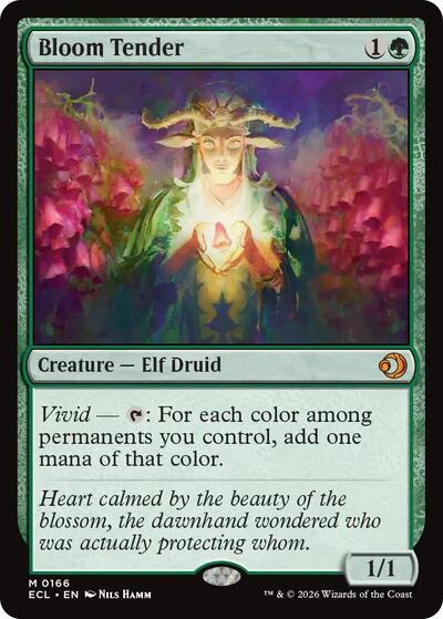 Bloom Tender (Lorwyn Eclipsed) Light Play Spanish