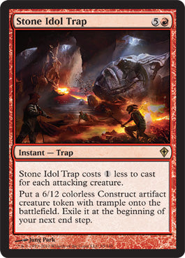 Stone Idol Trap (Worldwake) Light Play