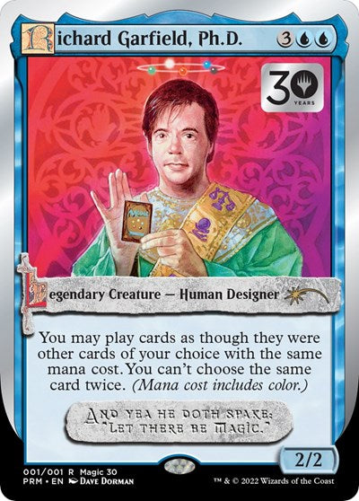 Richard Garfield, Ph.D. (Promos: 30th Anniversary Promos) Near Mint