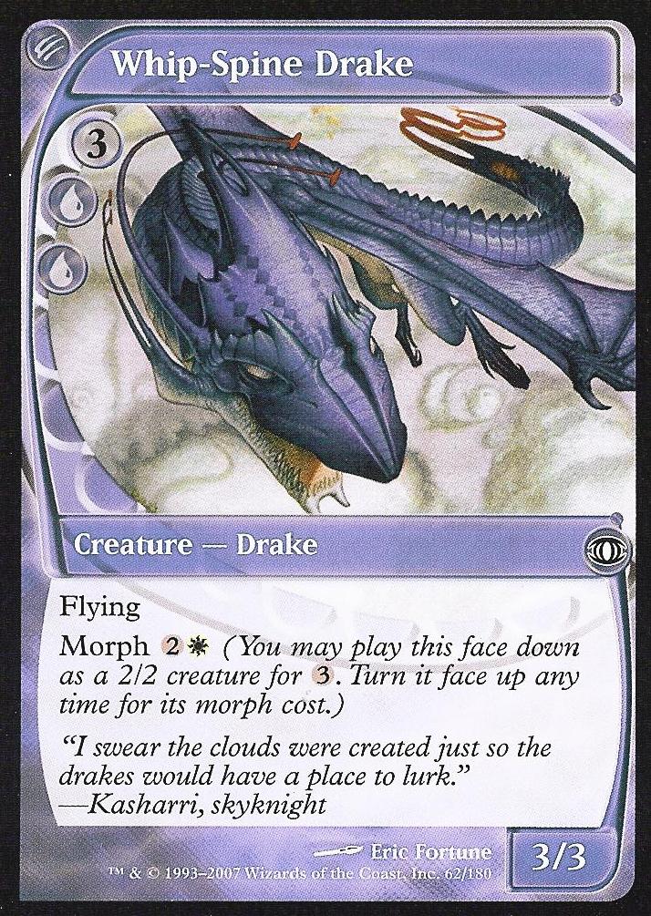 Whip-Spine Drake (Futuresight) Light Play