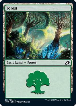 Forest (272) (Ikoria: Lair of Behemoths) Light Play