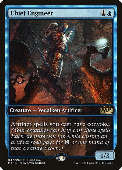 Chief Engineer (Promos: Game Day and Store Championship) Medium Play Foil