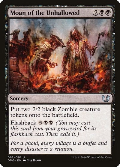 Moan of the Unhallowed (Duel Decks: Blessed vs Cursed) Near Mint