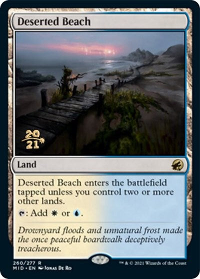 Deserted Beach (Promos: Prerelease Cards) Light Play Foil