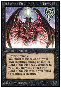 Lord of the Pit (Unlimited) Damaged / Poor