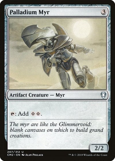 Palladium Myr (Commander Anthology Volume II) Near Mint