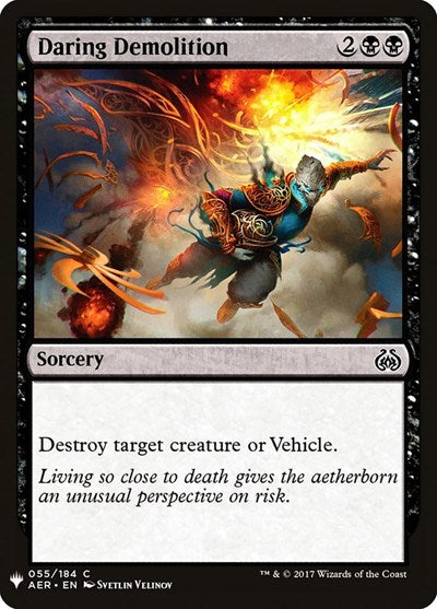 Daring Demolition (Mystery Booster) Near Mint