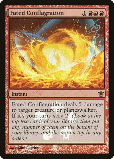 Fated Conflagration (Promos: Buy-A-Box) Medium Play Foil