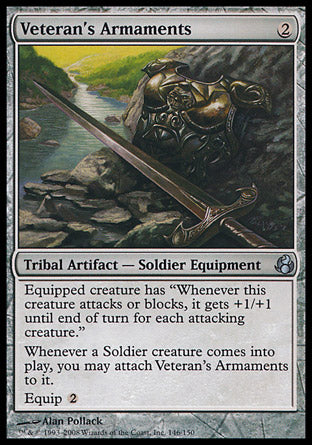 Veteran's Armaments (Morningtide) Light Play Foil