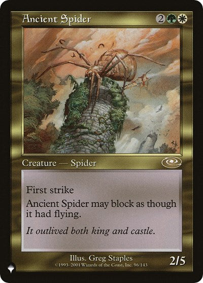 Ancient Spider (The List) Near Mint