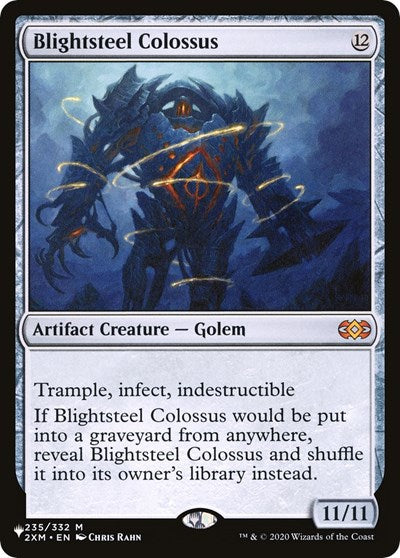Blightsteel Colossus (The List) Medium Play
