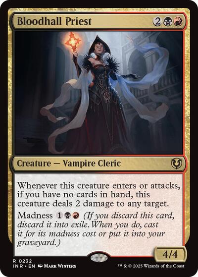 Bloodhall Priest (Innistrad Remastered) Light Play