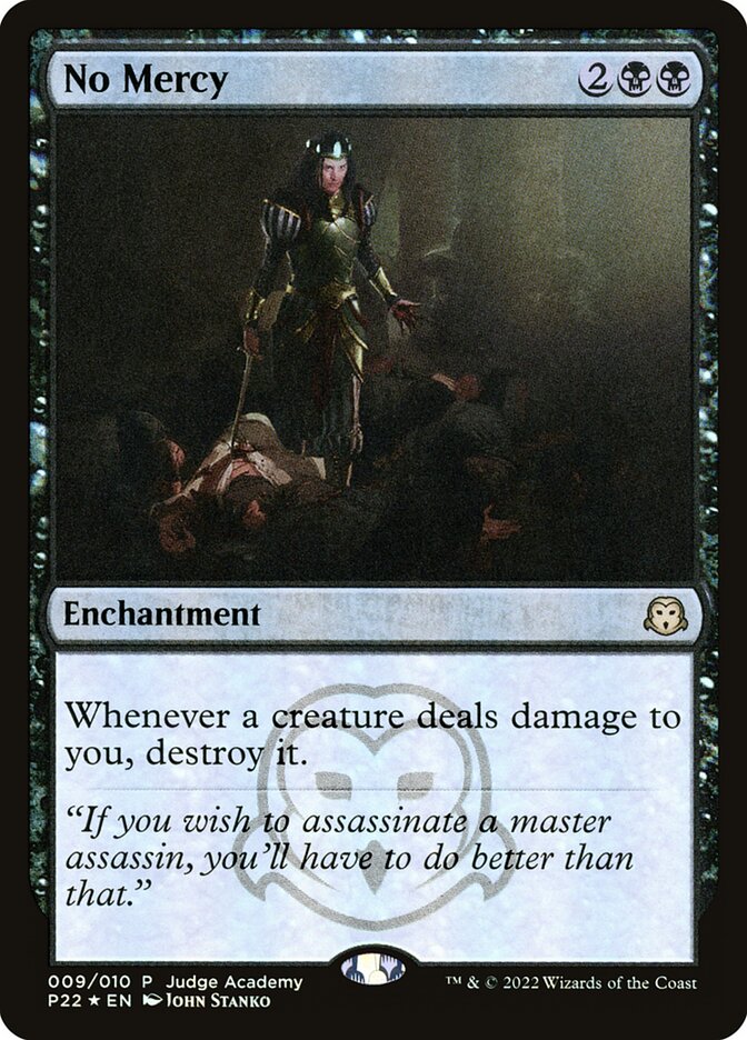 No Mercy (Promos: Judge) Medium Play Foil