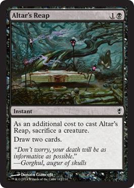 Altar's Reap (Conspiracy) Light Play Foil