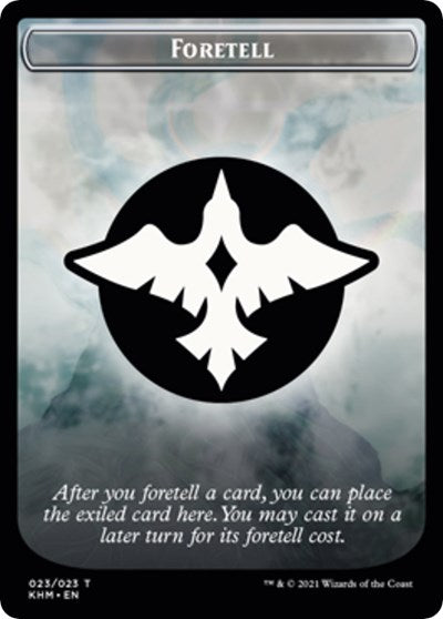 Foretell (Helper Card) (Kaldheim) Light Play
