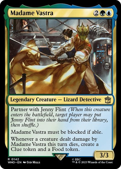 Madame Vastra (Universes Beyond: Doctor Who) Light Play Foil