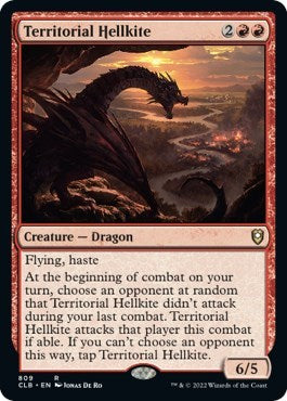 Territorial Hellkite (Commander Legends: Battle for Baldur's Gate) Near Mint
