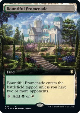 Bountiful Promenade  Extended Art|1|0|0.00