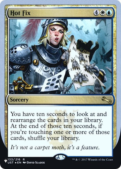 Hot Fix (The List) Light Play Foil