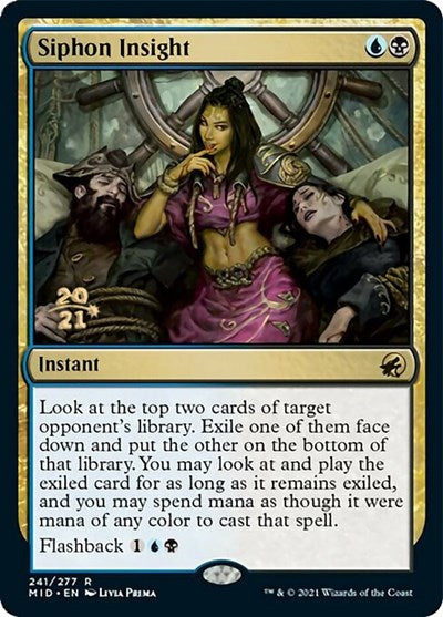 Siphon Insight (Promos: Prerelease Cards) Near Mint Foil