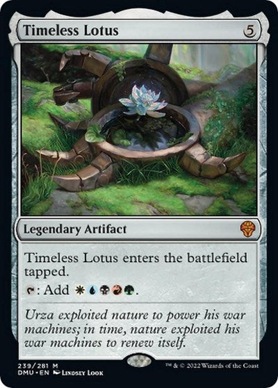 Timeless Lotus (Dominaria United) Medium Play Foil