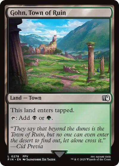Gohn, Town of Ruin (Universes Beyond: FINAL FANTASY) Near Mint