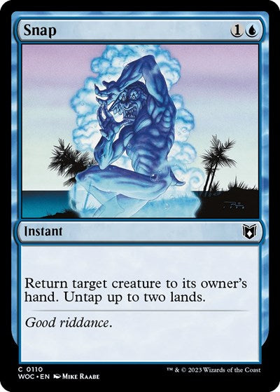 Snap (Commander: Wilds of Eldraine) Near Mint