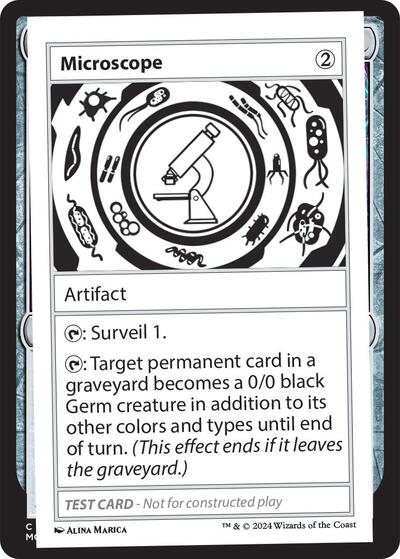 Microscope (Mystery Booster 2 Playtest Cards) Near Mint