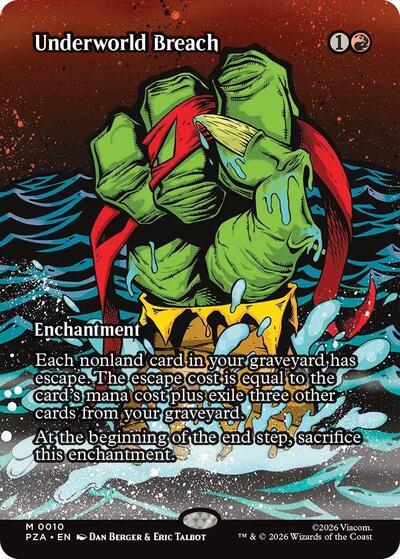 Underworld Breach (Borderless) (Teenage Mutant Ninja Turtles Eternal-Legal) Near Mint Foil