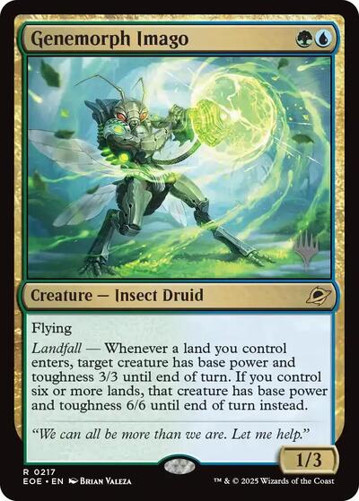 Genemorph Imago (Promo Pack: Edge of Eternities) Light Play Foil