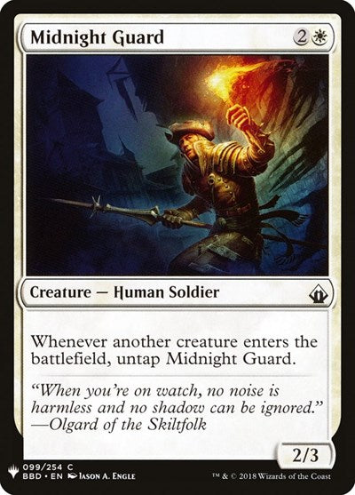 Midnight Guard (Mystery Booster) Near Mint
