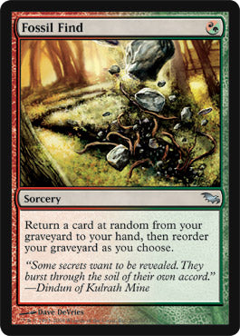 Fossil Find (Shadowmoor) Light Play