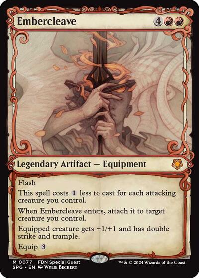 Embercleave (Showcase) (Special Guests) Light Play Foil