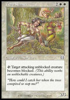 Trap Runner (Mercadian Masques) Light Play