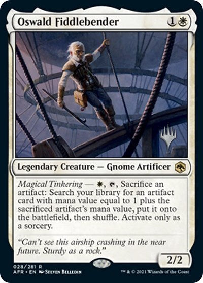 Oswald Fiddlebender (Promo Pack: Adventures in the Forgotten Realms) Light Play Foil