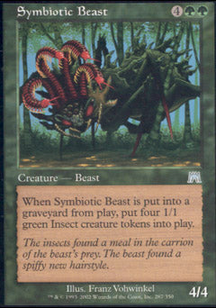 Symbiotic Beast (Onslaught) Medium Play Foil