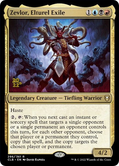 Zevlor, Elturel Exile (Promos: Prerelease Cards) Light Play Foil