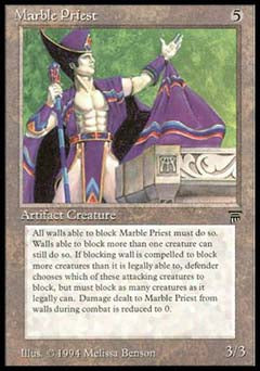 Marble Priest (Legends) Medium Play
