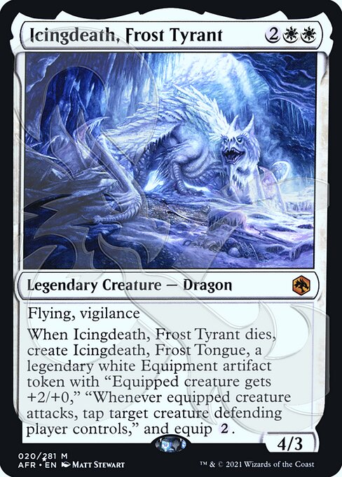 Icingdeath, Frost Tyrant (AFR Ampersand Promos) Near Mint Foil