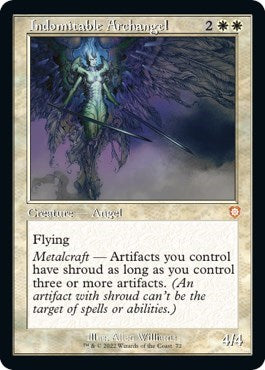 Indomitable Archangel (Commander: The Brothers' War) Light Play