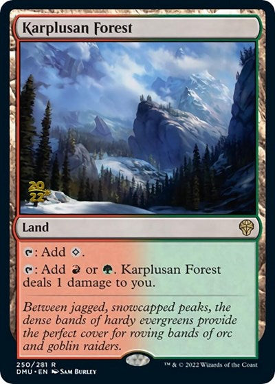 Karplusan Forest (Promos: Prerelease Cards) Near Mint Foil