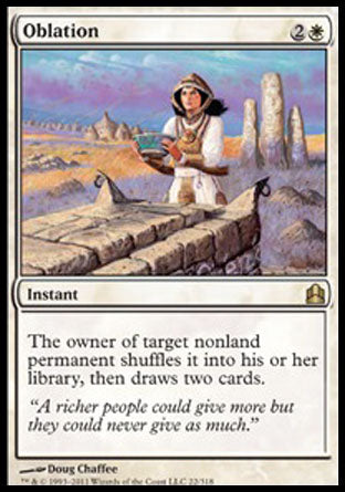 Oblation (Commander) Light Play