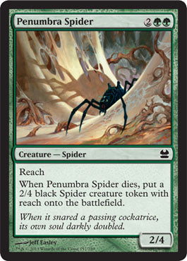 Penumbra Spider (Modern Masters) Light Play Foil
