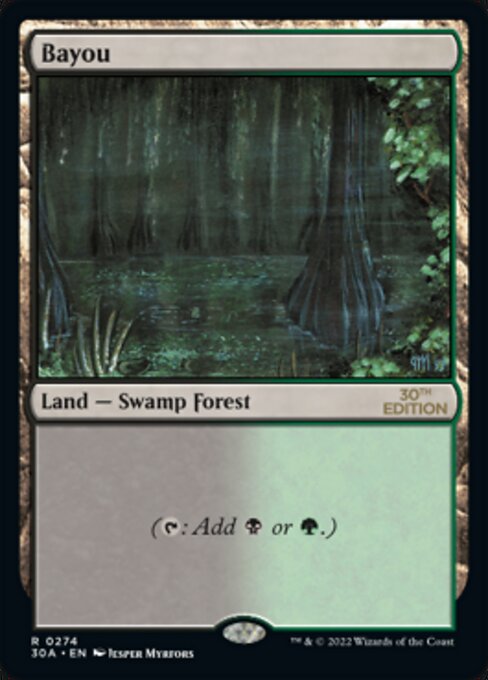 Bayou (30th Anniversary Edition) Near Mint