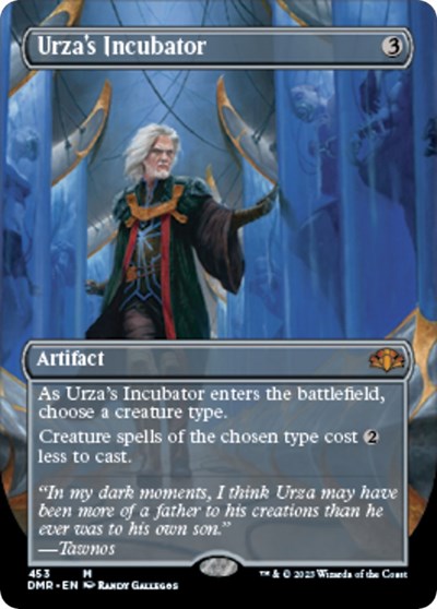Urza's Incubator (Borderless) (Dominaria Remastered) Near Mint Foil