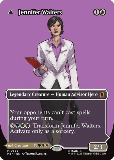 Jennifer Walters (Borderless) (0355) (Marvel Super Heroes) Near Mint