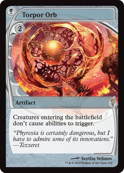 Torpor Orb (Future Sight) (Mystery Booster 2) Light Play